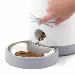 Catit PIXI Smart Feeder Fôrautomat -Kjæledyrutstyr Salg 2024 catit pixi smart feeder foderautomat bb