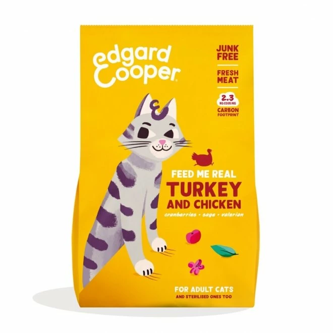 Edgard & Cooper Edgard&Cooper Cat Adult Turkey & Chicken 1 Edgard & Cooper Edgard&Cooper Cat Adult Turkey & Chicken