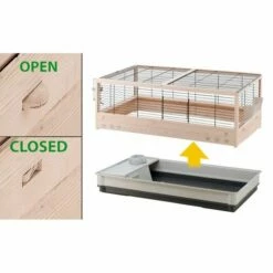 Ferplast Arena 120 Kaninbur -Kjæledyrutstyr Salg 2024 ferplast arena 120 125x645x51 cm 3d