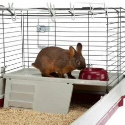Ferplast Krolik 140 Kaninbur -Kjæledyrutstyr Salg 2024 ferplast krolik 140 142x60x50 cm 14