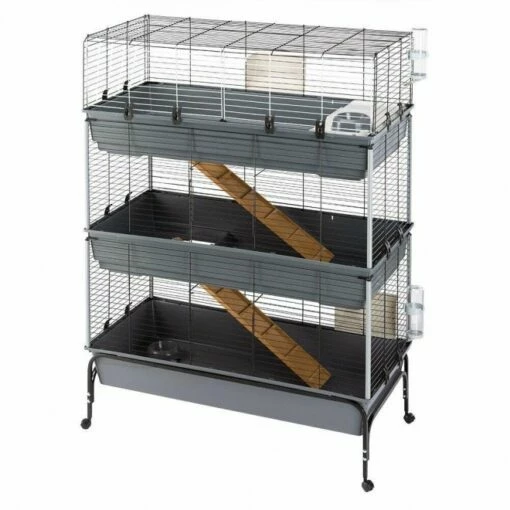 Ferplast Rabbit 120 Tris Kaninbur -Kjæledyrutstyr Salg 2024 ferplast rabbit 120 tris 118x58x166 cm 8d