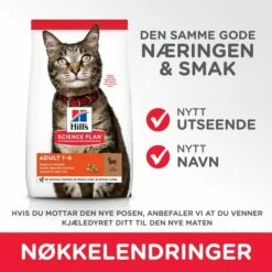 Hill's Science Plan Cat Adult Lamb & Rice -Kjæledyrutstyr Salg 2024 hills science plan cat adult lamb rice 35
