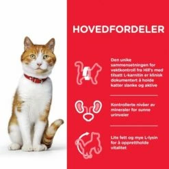 Hill's Science Plan Cat Adult Sterilised Chicken 9 Hill's Science Plan Cat Adult Sterilised Chicken -Kjæledyrutstyr Salg 2024 hills science plan cat young adult sterilized chicken 6c