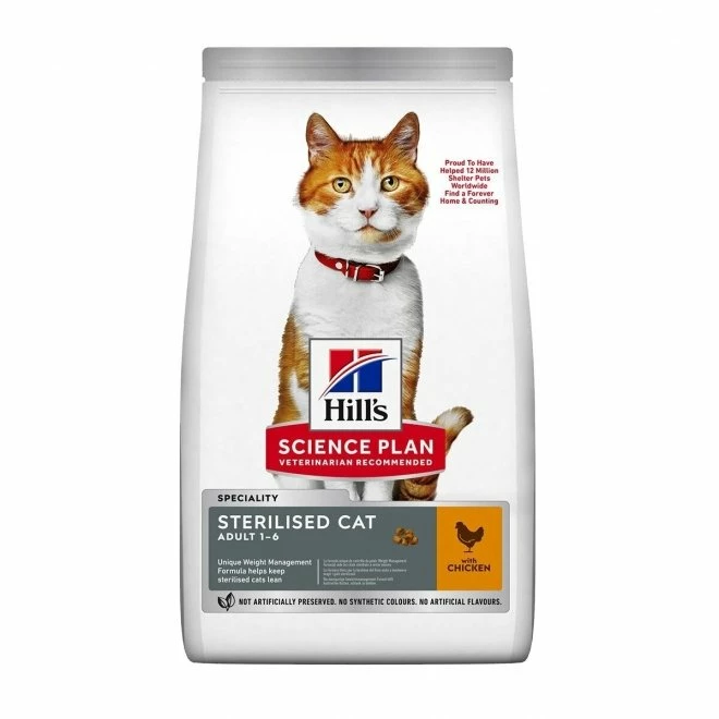 Hill's Science Plan Cat Adult Sterilised Chicken 1 Hill's Science Plan Cat Adult Sterilised Chicken