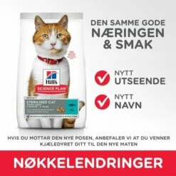 Hill's Science Plan Cat Adult Sterilised Tuna -Kjæledyrutstyr Salg 2024 hills science plan cat young adult sterilized tuna cc