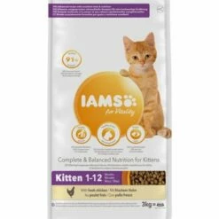 Iams For Vitality Cat Kitten Chicken
