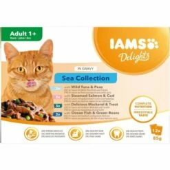 Iams Delights In Gravy Multipack Sea Collection 12x85 G