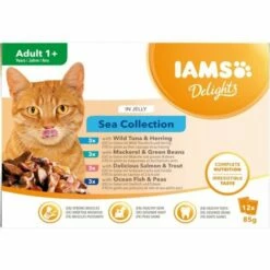 Iams Delights In Jelly Multipack Sea Collection 12x85 G