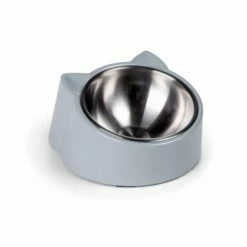 Basic Cattish Skrå Katteskål