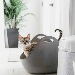 LitterLocker Kattetoalett Med Spade 11 LitterLocker Kattetoalett Med Spade -Kjæledyrutstyr Salg 2024 litterlocker kissan hiekkalaatikko 32