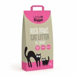 Little&Bigger Kattesand Rock Paws 15 Liter