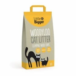 Little & Bigger Kattesand Woodyloo 10 Liter