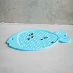 Little&Bigger Silicone Plasseringsmatte Fisk Aqua -Kjæledyrutstyr Salg 2024 littlebigger silicone place mat fish aqua 74