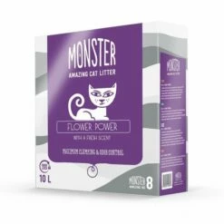 Monster Flower Power Kattesand, 10 L