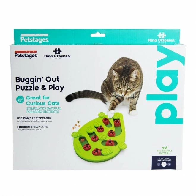 Nina Ottosson Buggin’Out Puzzle&Play Katteleke 2 Nina Ottosson Buggin’Out Puzzle&Play Katteleke - Bilde 2