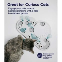 Nina Ottosson Cat Rainy Day Aktiviseringsleke -Kjæledyrutstyr Salg 2024 nina ottosson cat rainy day aktiveringsleksak 5c