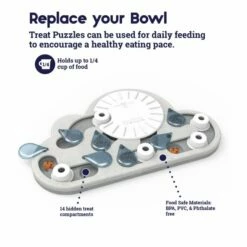 Nina Ottosson Cat Rainy Day Aktiviseringsleke -Kjæledyrutstyr Salg 2024 nina ottosson cat rainy day aktiveringsleksak a1