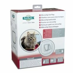 PetSafe Microchip Katteluke Hvit -Kjæledyrutstyr Salg 2024 petsafe microship cat flap 4141707 petsafe mikrosiruluukku 28