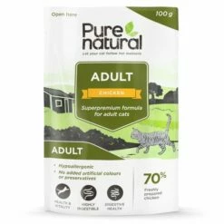 Purenatural Cat Adult Multipack 8x100 G -Kjæledyrutstyr Salg 2024 purenatural cat adult multipack 8x100 g 800 grams 46