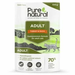 Purenatural Cat Adult Multipack 8x100 G -Kjæledyrutstyr Salg 2024 purenatural cat adult multipack 8x100 g 800 grams 6d