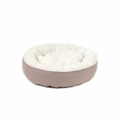 Resploot Sherpa Rund Katteseng, Beige