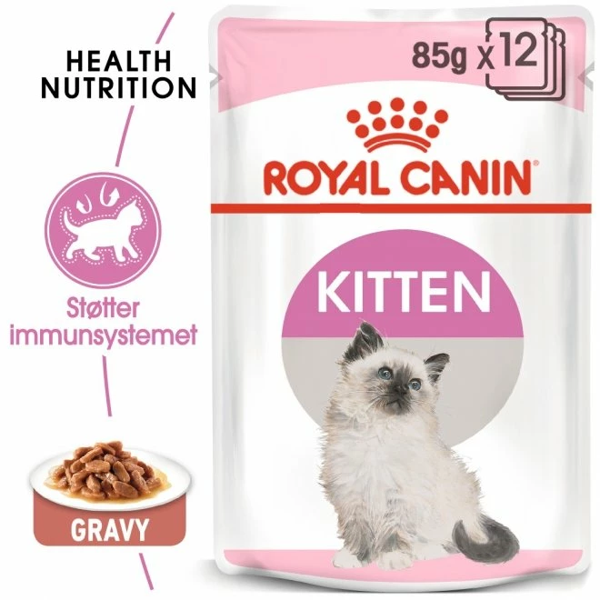 Royal Canin Kitten In Gravy Multipack 12x85 G 2 Royal Canin Kitten In Gravy Multipack 12x85 G - Bilde 2