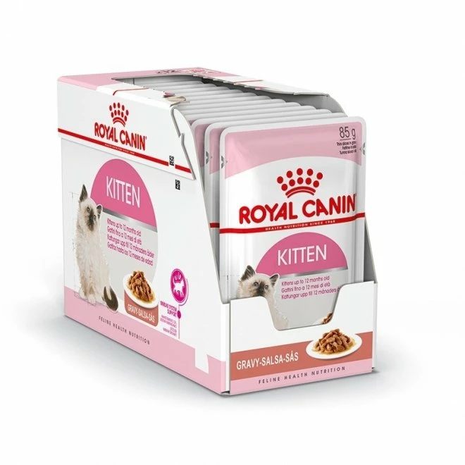Royal Canin Kitten In Gravy Multipack 12x85 G 1 Royal Canin Kitten In Gravy Multipack 12x85 G
