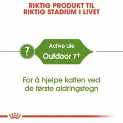 Royal Canin Outdoor 7+ -Kjæledyrutstyr Salg 2024 royal canin outdoor 7 a9