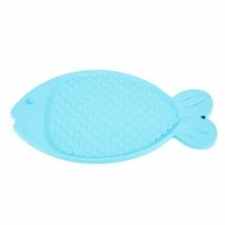 Little&Bigger Silicone Plasseringsmatte Fisk Aqua