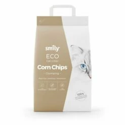 Smily Eco Corn Chips Kattesand, 20 Liter
