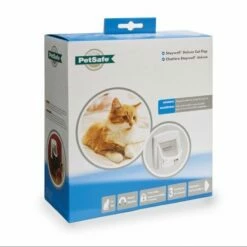 PetSafe Staywell Katteluke Magnet Hvit 400 -Kjæledyrutstyr Salg 2024 staywell kattlucka magnet vit 400 03