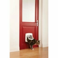 PetSafe Staywell Katteluke Magnet Hvit 400 -Kjæledyrutstyr Salg 2024 staywell kattlucka magnet vit 400 2d