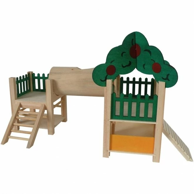 Tyrol Lekeplass For Smådyr 36x16x26cm 1 Tyrol Lekeplass For Smådyr 36x16x26cm